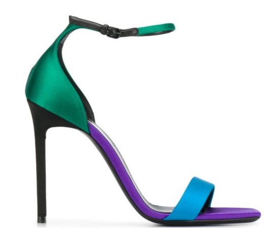 ysl colorful heel
