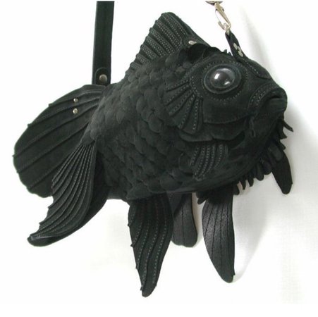 Goth Fish Bag