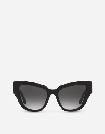 DG crossed sunglasses in Black for Women | Dolce&Gabbana®