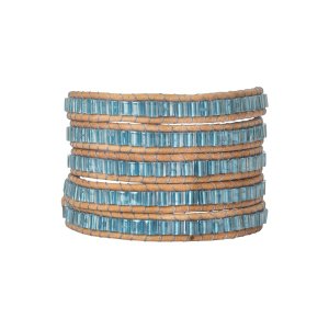 Kathryn King Designs - Beaded Leather Wrap Bracelets | Relaxed Style