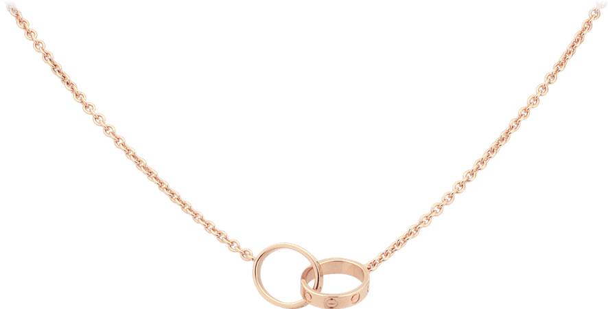CRB7212300 - LOVE necklace - Pink gold - Cartier