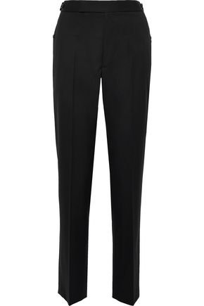 Button-detailed wool-twill straight-leg pants | HELMUT LANG | Sale up to 70% off | THE OUTNET