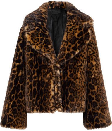Sedella Leopard-print Faux Fur Coat - Leopard print