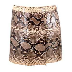 Dolce & Gabbana Python Wrap Skirt
