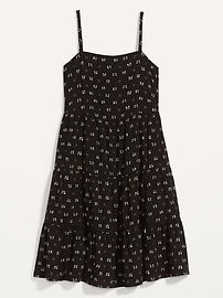 Printed Sleeveless Tiered Swing Dress for Women | Old Navy