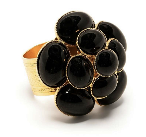 ring black gold