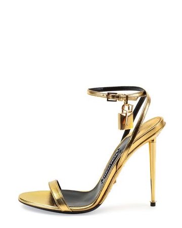 gold tom ford shoes