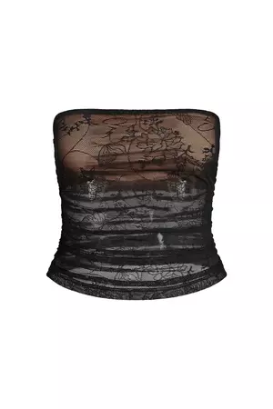 CATIRA TOP - BLACK : BUTTERFLY LACE – I.AM.GIA