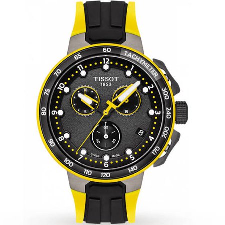 yellow tissot watch