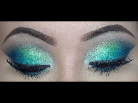 green and blue eye makeup - Google Search