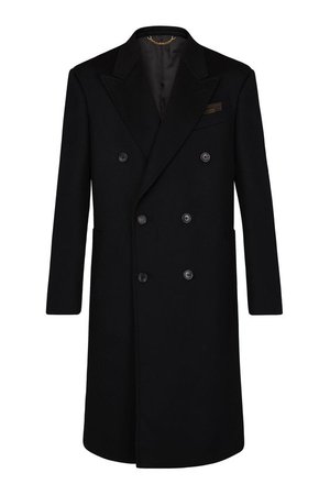 LOUIS VUITTON STAPLES EDITION DOUBLE BREASTED TAILORED COAT