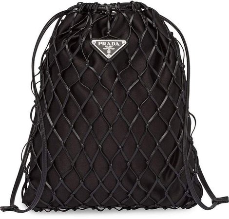 mesh drawstring bag