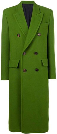 Paris Three Buttons Patched Pockets Unlined Coat