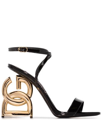 Dolce & Gabbana DG Pop Keira 105mm sandals with Express Delivery - FARFETCH