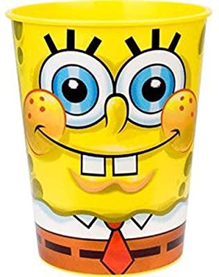 Amazon.com: Amscan Spongebob Plastic Party Supplies Cup (each): Toys & Games