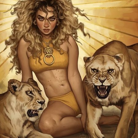 lion girl