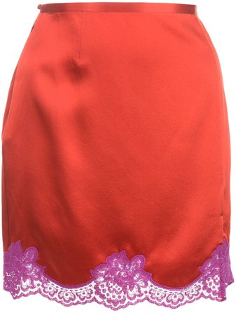 Fleur Du Mal James Lace Skirt Aw19 | Farfetch.com