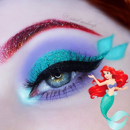 Ariel eye makeup