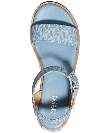 Michael Kors Women's Richie Espadrille Platform Wedge Sandals - Macy's
