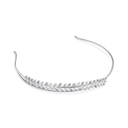 Tiffany Victoria diamond vine headband in platinum