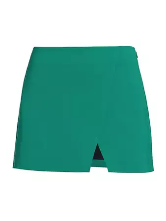 Shop A.L.C. Rylee Crepe Mini Skirt | Saks Fifth Avenue