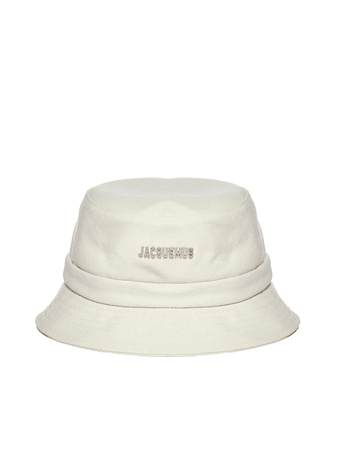 Jacquemus bucket hat - cream