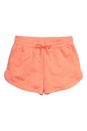 orange pajama shorts