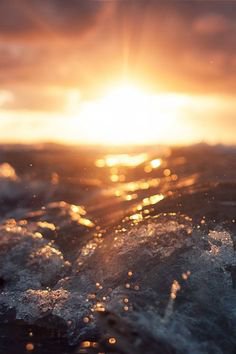 (27) Pinterest - Golden hour // Sunset splash // Sam Patterson x samjpat x #goldenhour #sunset #sea #photography | visual project