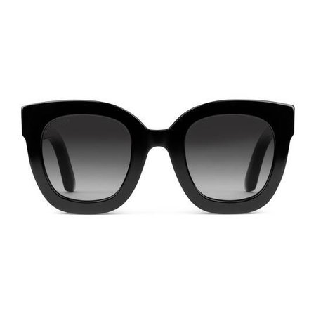 Round-frame acetate sunglasses with star | GUCCI®