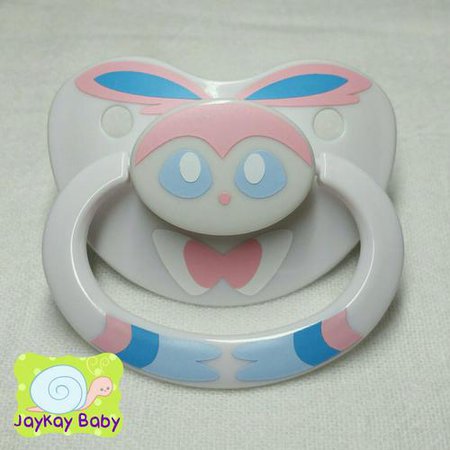 Sylveon Themed Adult Pacifier - Jaykaybaby