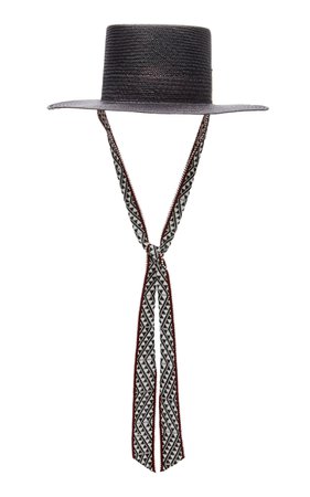 Nick Fouquet Testa Straw Hat Size: 7 1/8