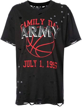 Army vintage-inspired T-shirt