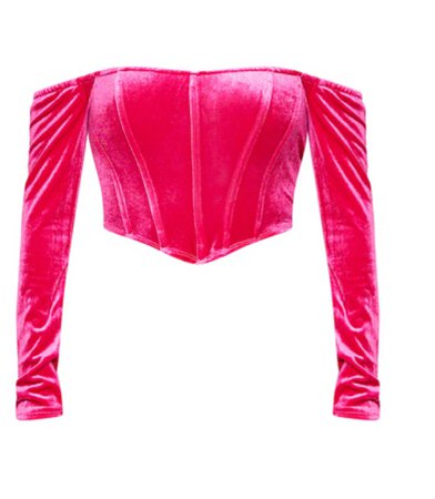 pink corset shirt