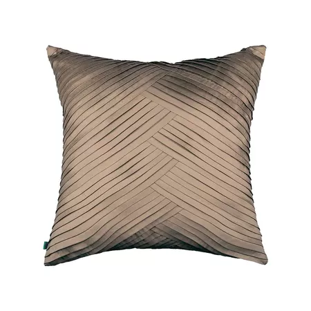 Shop Modern Glam Solid Pleated Decorative Handmade Textured Throw Pillow Cover - Free Shipping On Orders Over $45 - Overstock.com - 18037897