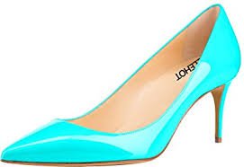 cyan heels