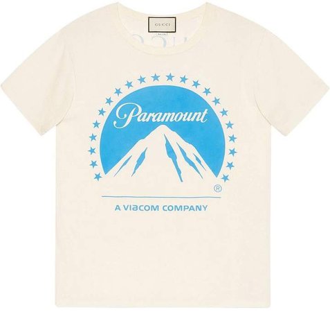 Oversize T-shirt with Paramount logo