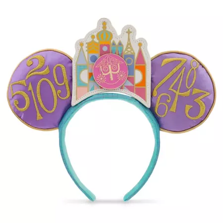 Mickey Mouse: The Main Attraction Ear Headband for Adults – Disney it's a small world – Limited Release | shopDisney
