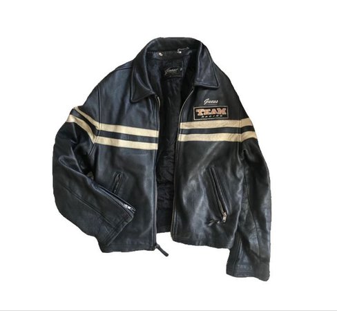 Vintage Guess Leather Jacket