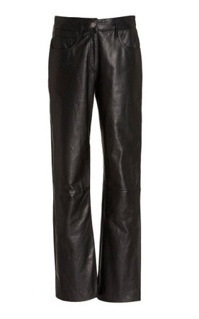 Flared-Leg Leather Pants By Brandon Maxwell | Moda Operandi