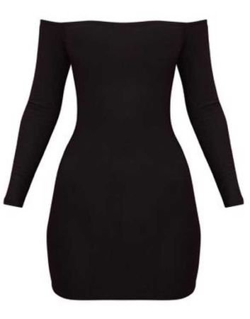 Black short dress