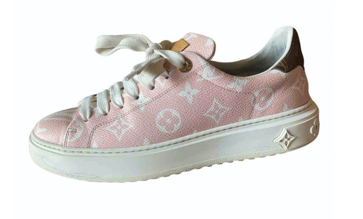 Louis Vuitton Pink Sneakers