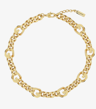G Chain necklace in metal $790 -Givenchy