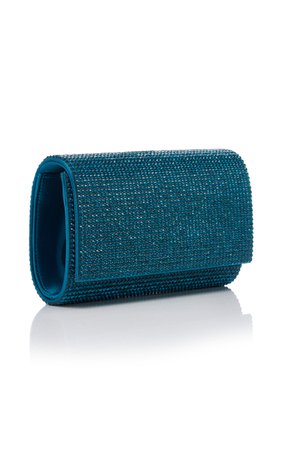 Judith Leiber Couture Fizzy Crystal-Embellished Clutch