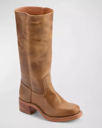 Frye Campus Tall Leather Riding Boots | Neiman Marcus