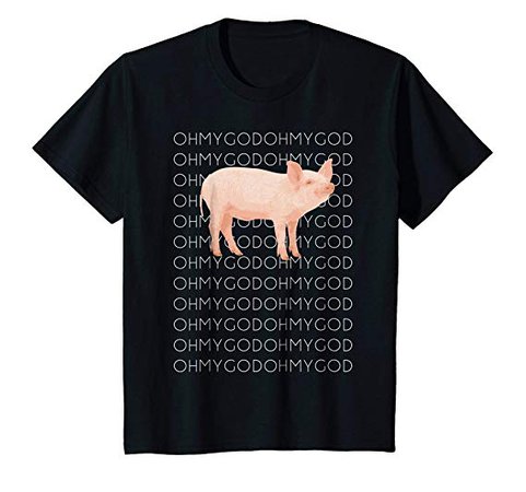 Amazon.com: Shane Dawson Oh My God Pig T-Shirt: Clothing