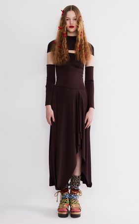 Bella Strapless Draped Maxi Dress By Siedrés | Moda Operandi