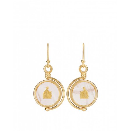 Mother and Child Earrings | Lanvin Official Website