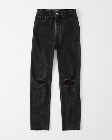 Womens Ultra High Rise Mom Jeans | Womens Bottoms | Abercrombie.com
