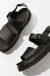 Dr. Martens Voss Black Leather Sandal | Urban Outfitters