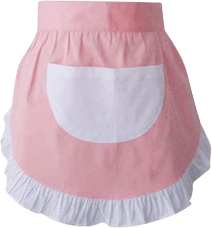 pink apron skirt